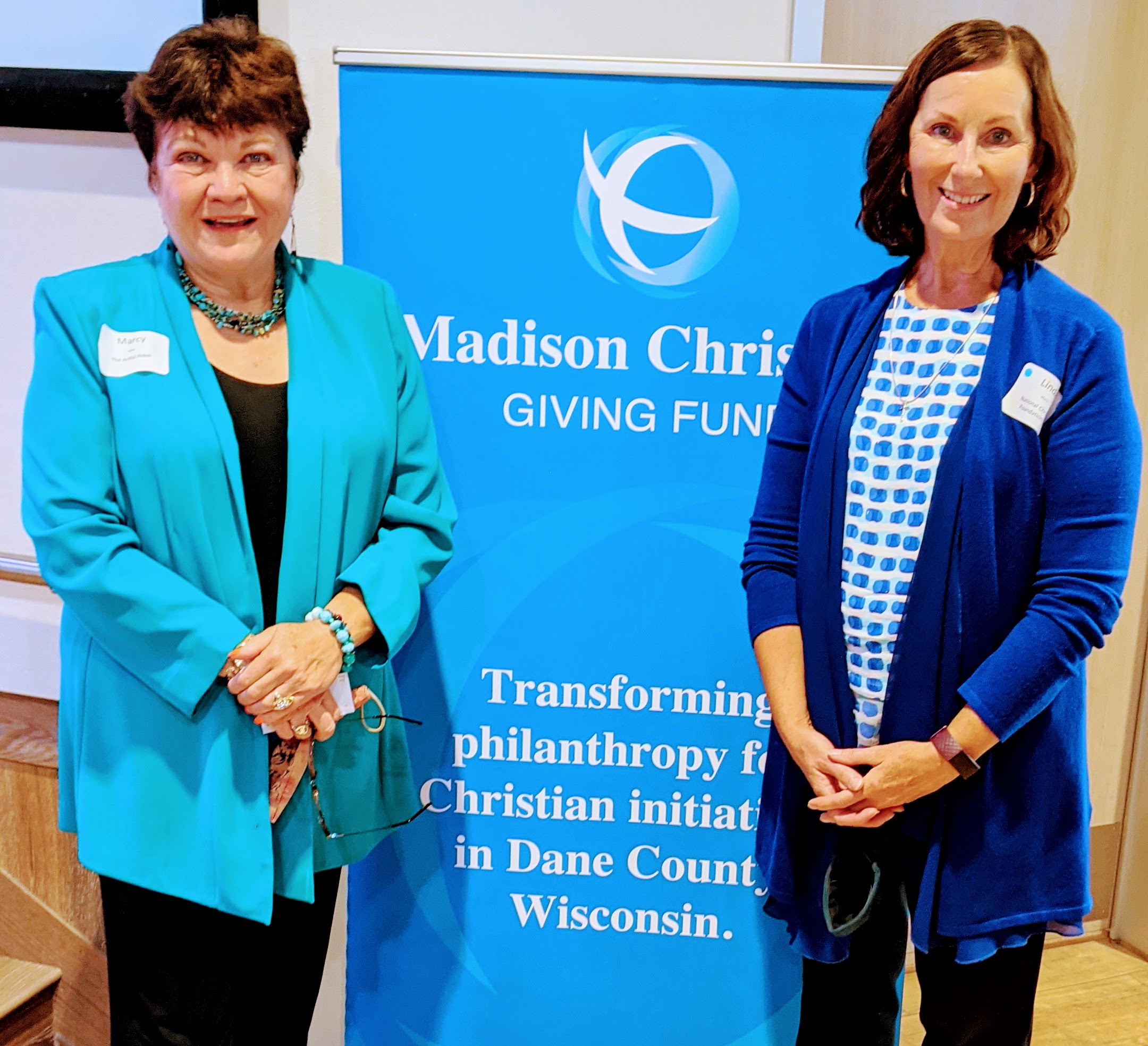 Marcy & Linda -Madison Christian Giving Council